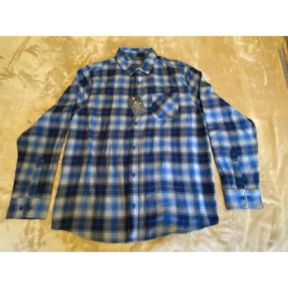 Alpine Colorado Shirt Men Flannel New Tag XL s54